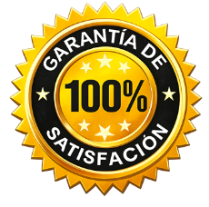 Garantía de 100% satisfacción